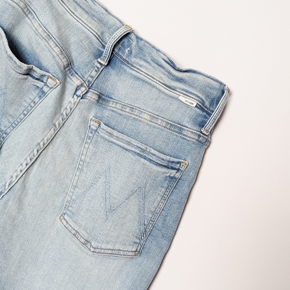 MOTHER Hiker Hover Jeans Innerspace Blue Size 26 Tapered Straight Leg Jean - Picture 14 of 14